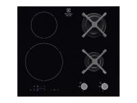Table mixte induction gaz ELECTROLUX EGD6576NOK